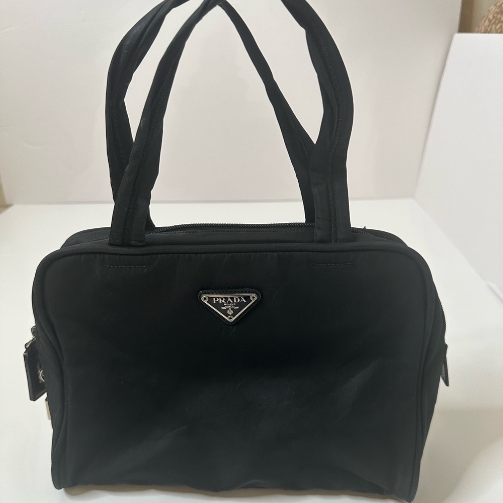 Prada Black Nylon handbag vintage